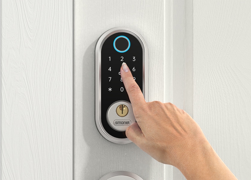 Anti-Peep Keypad Privacy Mode