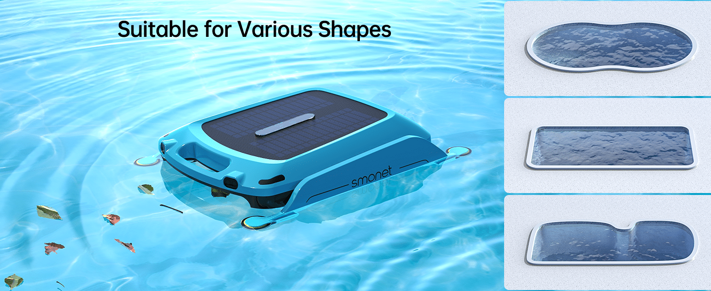 SMONET automatic swimming pool cleaner