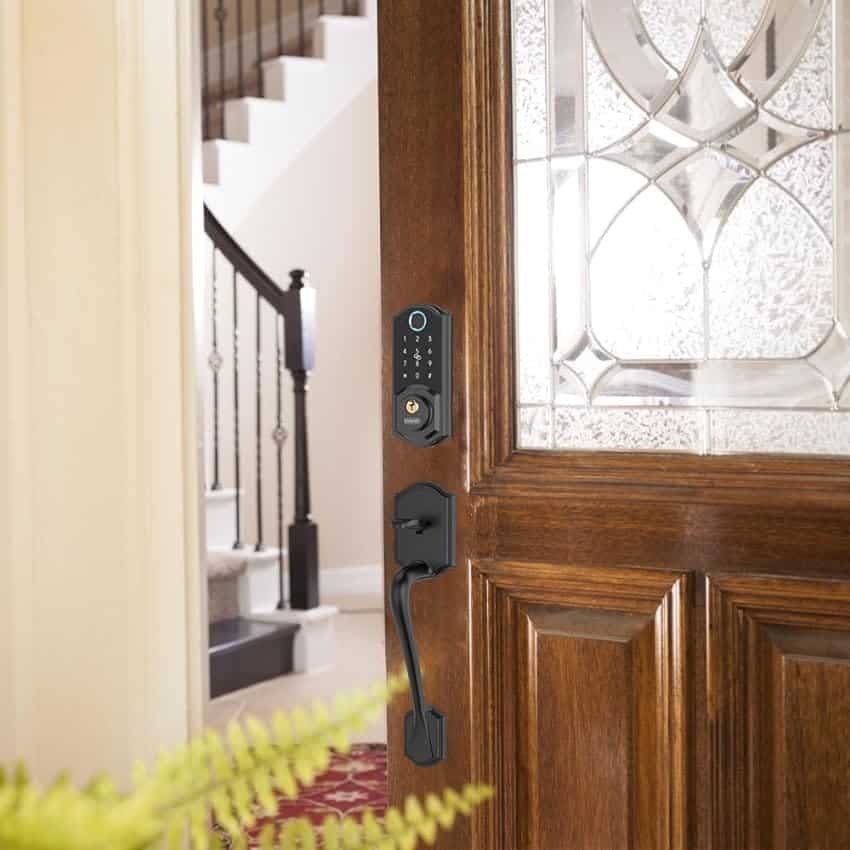 Smonet Gate Lock With Fingerprint