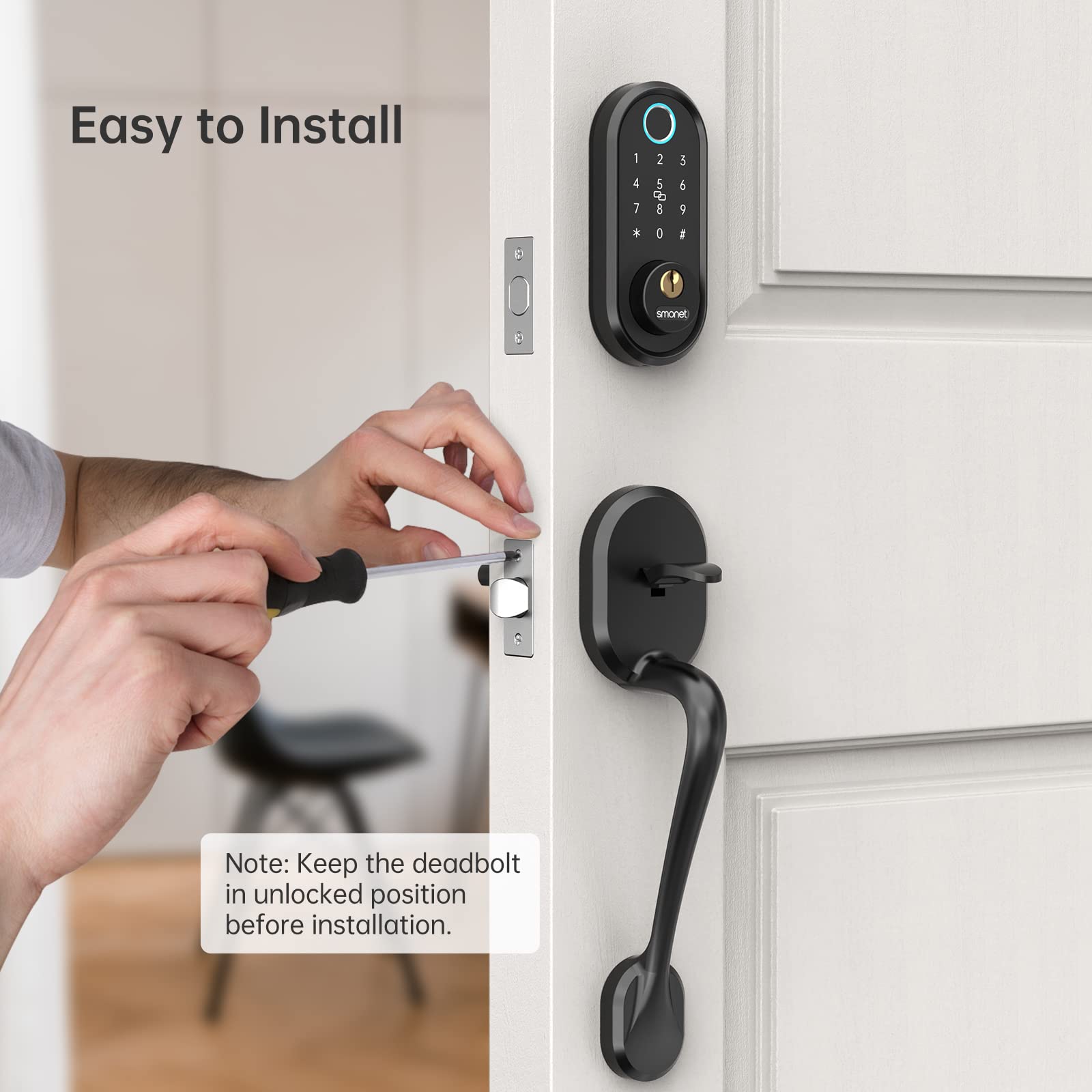 Smonet Y1 Bluetooth Door Locks