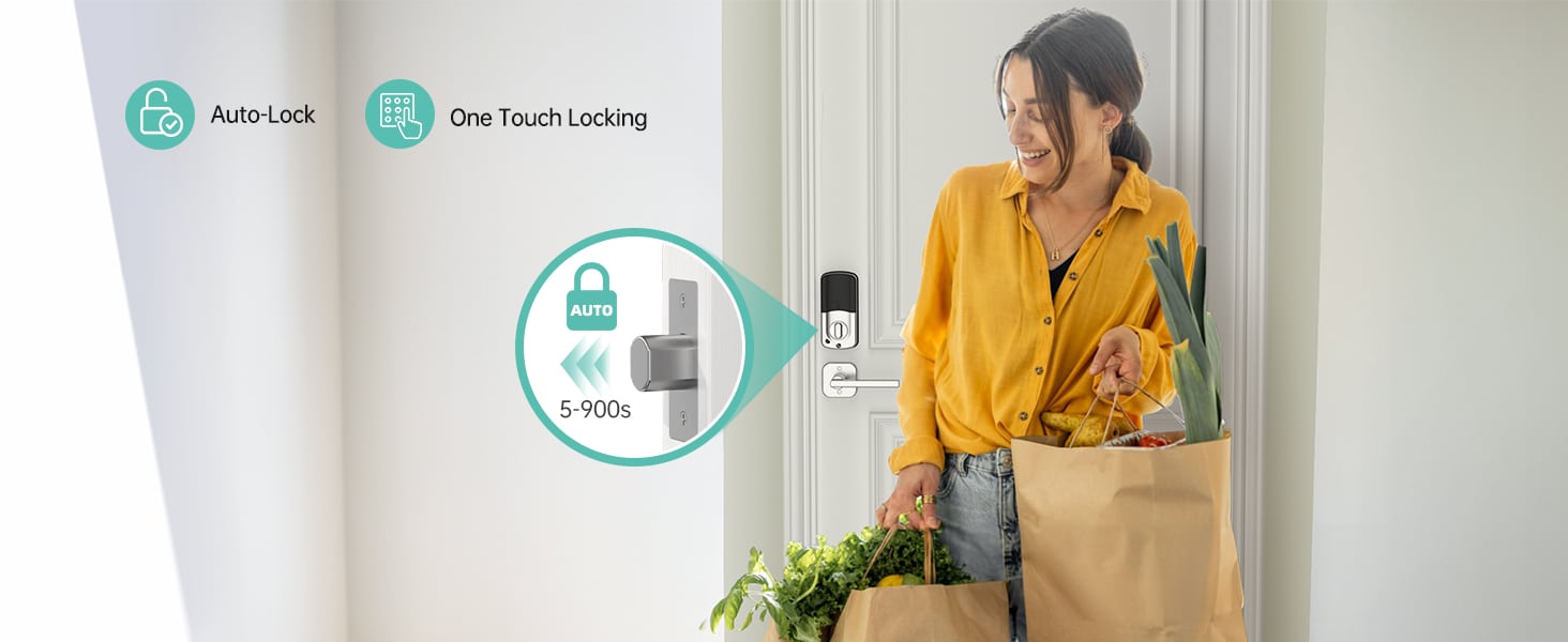 Digital Padlocks Automatically Lock